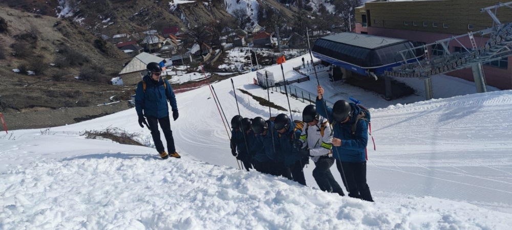 Naxçıvan MR FHN-in xilasediciləri Qəbələdə təlimdə olublar<font color=red> - FOTOLAR</font>