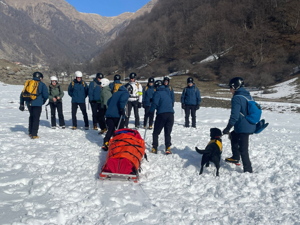 Naxçıvan MR FHN-in xilasediciləri Qəbələdə təlimdə olublar<font color=red> - FOTOLAR</font>