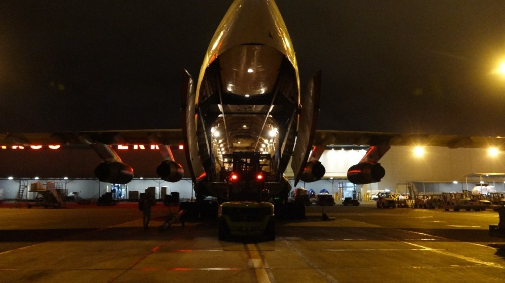 FHN-in humanitar yardımını aparan növbəti təyyarə Türkiyəyə yola düşüb<font color=red> - FOTOLAR</font>