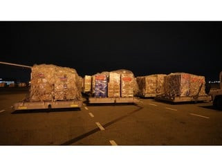 Mehriban Əliyevanın göstərişi ilə Heydər Əliyev Fondu Türkiyəyə humanitar yardım göndərib<font color=red> - FOTOLAR</font>