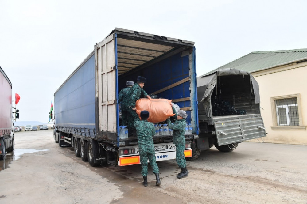 Prezidentin tapşırığına uyğun olaraq, DSX Türkiyəyə növbəti yardım göndərib<font color=red> - FOTOLAR</font>