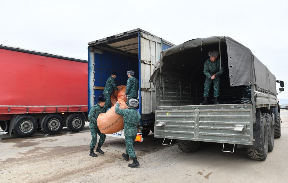 Prezidentin tapşırığına uyğun olaraq, DSX Türkiyəyə növbəti yardım göndərib<font color=red> - FOTOLAR</font>