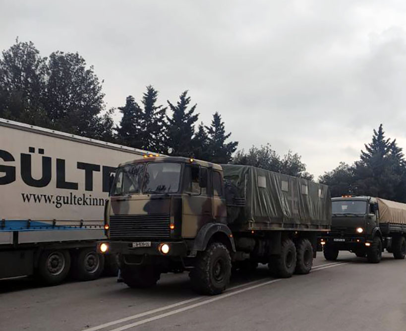 Qardaş Türkiyəyə qış səhra çadırları göndərilib<font color=red> - FOTOLAR</font>