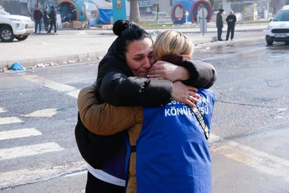 Azərbaycan könüllüləri Kahramanmaraşda fəaliyyətə başlayıblar<font color=red> - FOTOLAR</font>