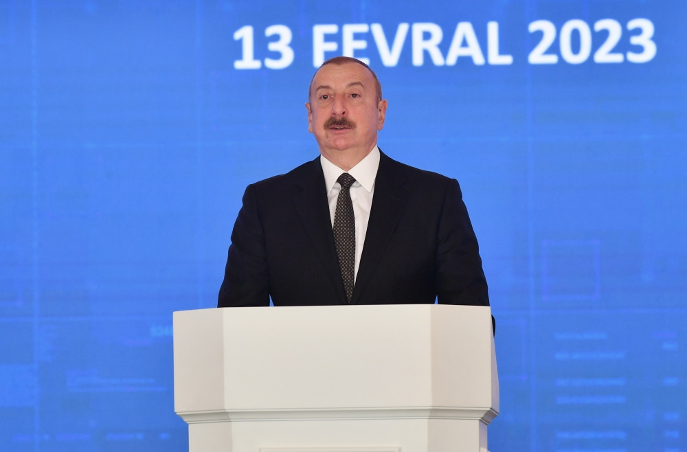  Prezident İlham Əliyev “Gülüstan” sarayında müstəqillik dövrünün 1280 MVt gücündə ən böyük İstilik Elektrik Stansiyasının təməlqoyma mərasimində iştirak edib<font color='red'> - YENİLƏNİB 3</font><font color=red> - FOTOLAR</font>