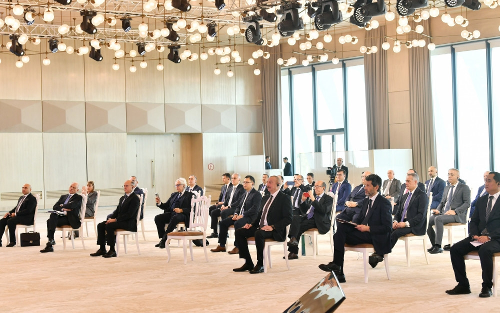  Prezident İlham Əliyev “Gülüstan” sarayında müstəqillik dövrünün 1280 MVt gücündə ən böyük İstilik Elektrik Stansiyasının təməlqoyma mərasimində iştirak edib<font color='red'> - YENİLƏNİB 3</font><font color=red> - FOTOLAR</font>