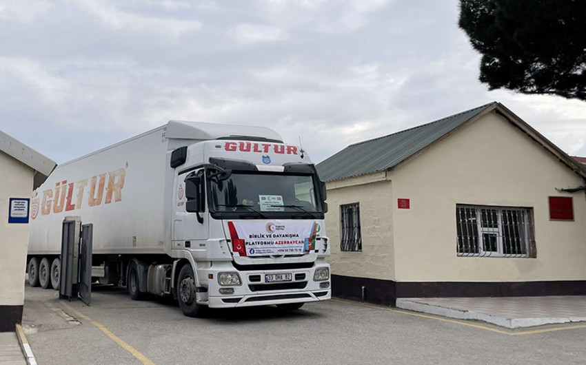 Azərbaycan Müdafiə Nazirliyi Türkiyəyə növbəti yardım göndərib<font color=red> - FOTOLAR</font>