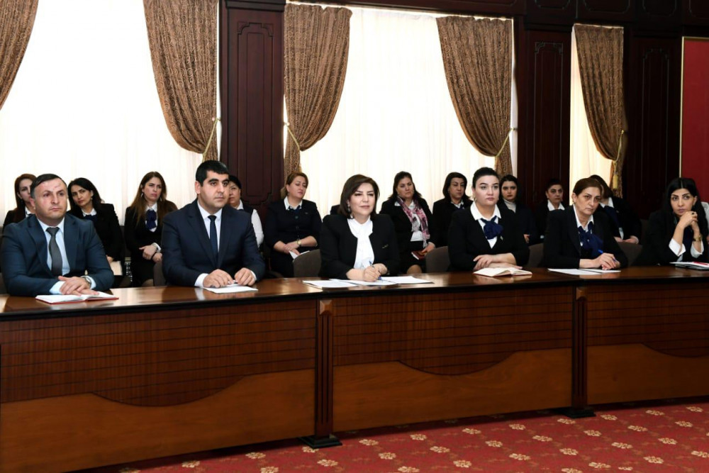 Naxçıvan şəhər İcra Hakimiyyətində tədbir<font color=red> - FOTOLAR</font>