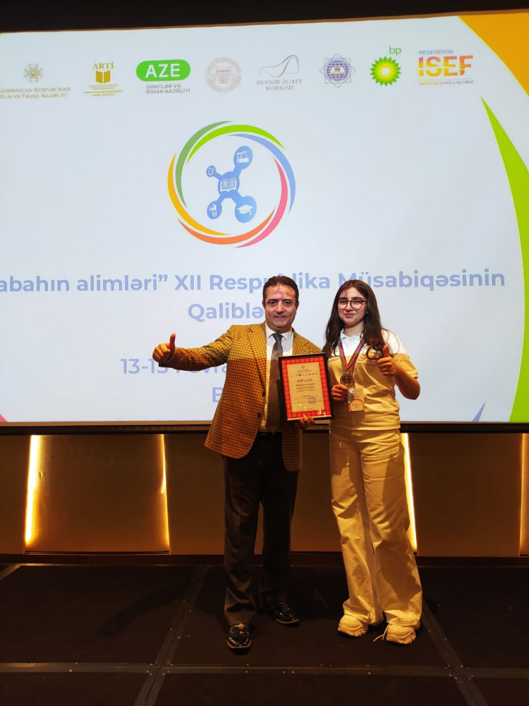 Naxçıvan məktəbliləri  “Sabahın alimləri”  XII  respublika  müsabiqəsində qalib olublar<font color=red> - FOTOLAR</font>