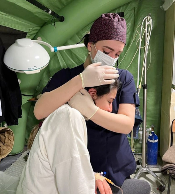 Ordumuzun hərbi tibb personalı Türkiyədə 61 cərrahi əməliyyat icra edib<font color=red> - FOTOLAR</font>