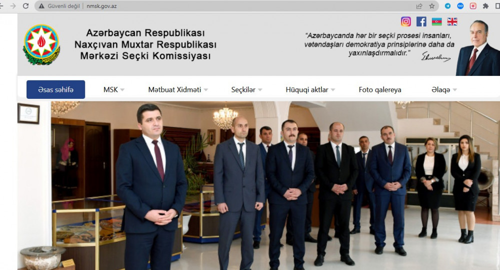 Naxçıvanda daha iki qurumun internet resursları “GOV.AZ”a köçürülüb<font color=red> - FOTOLAR</font>