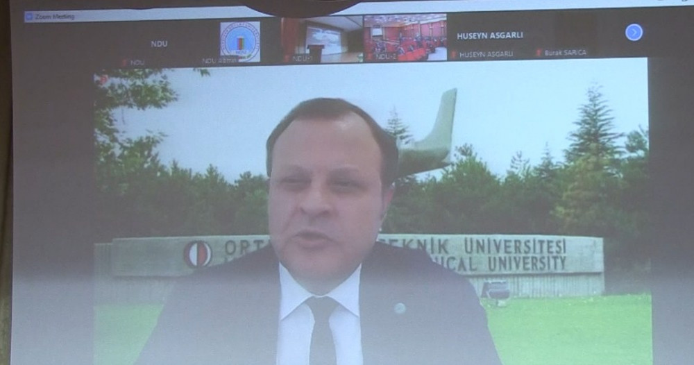 NDU-da vebinar keçirilib<font color=red> - FOTOLAR</font>