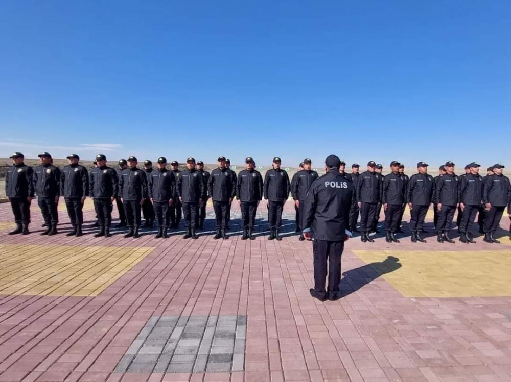 Naxçıvanda Daxili İşlər Nazirliyinin gənc əməkdaşları ilə təlim keçirilib<font color=red> - FOTOLAR</font>