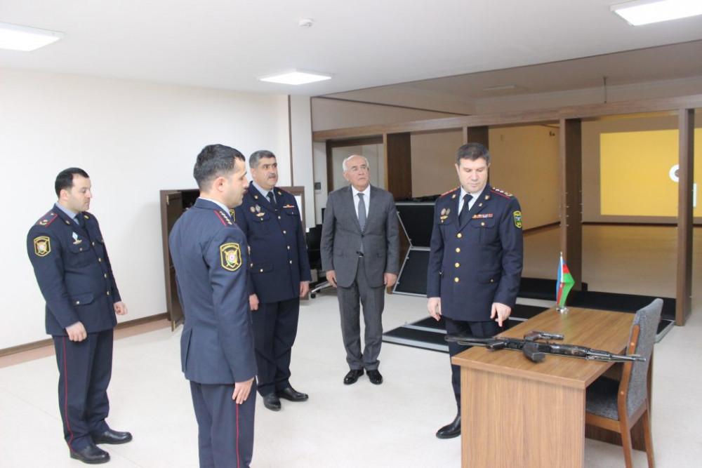 Naxçıvan DİN-in Orta İxtisas Polis Məktəbində andiçmə mərasimi keçirilib<font color=red> - FOTOLAR</font>