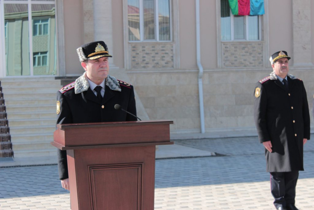 Naxçıvan DİN-in Orta İxtisas Polis Məktəbində andiçmə mərasimi keçirilib<font color=red> - FOTOLAR</font>