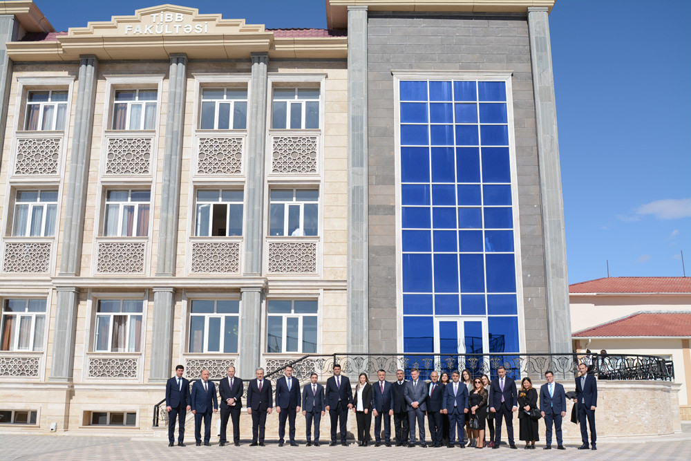 İcbari Tibbi Sığorta üzrə Dövlət Agentliyi və TƏBİB-in nümayəndə heyəti NDU-da olub<font color=red> - FOTOLAR</font>