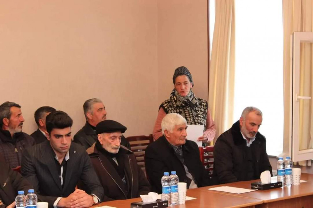 Naxçıvanın daxili işlər naziri Şahbuz rayonunda vətəndaşları qəbul edib<font color=red> - FOTOLAR</font>