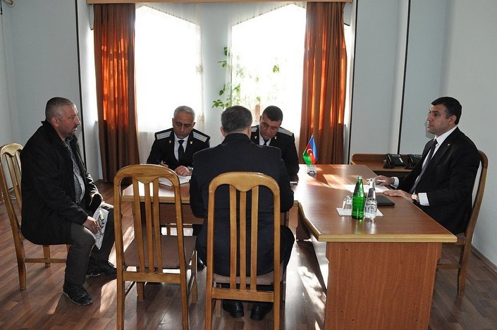 Naxçıvan Muxtar Respublikası prokurorunun müavini Şahbuzda vətəndaşları qəbul edib<font color=red> - FOTOLAR</font>