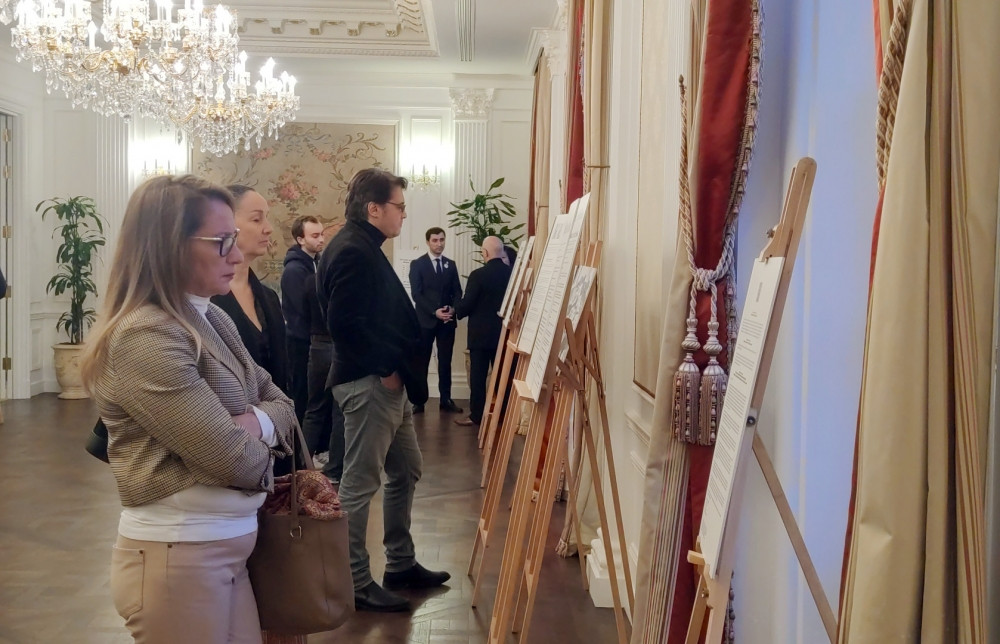 Parisdə Xocalı soyqırımı qurbanlarının xatirəsi ehtiramla yad edilib<font color=red> - FOTOLAR</font>