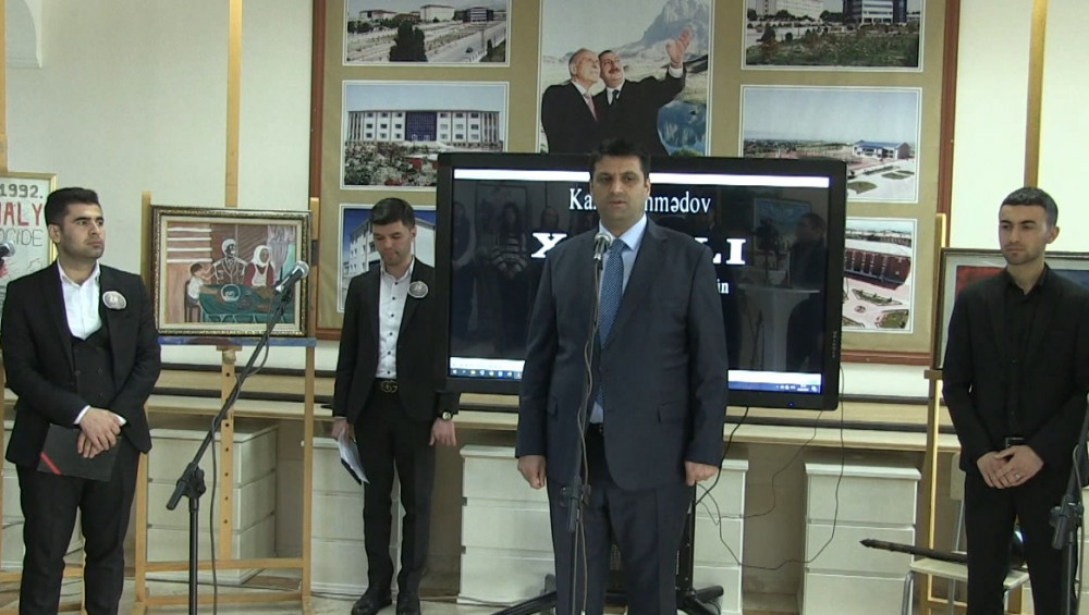 Ali təhsil ocaqlarında Xocalı soyqırımına həsr olunmuş tədbirlər keçirilib<font color=red> - FOTOLAR</font>