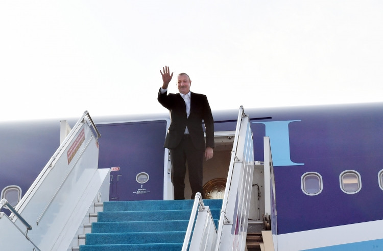 Prezident İlham Əliyevin Türkiyəyə işgüzar səfəri başa çatıb<font color=red> - FOTOLAR</font>