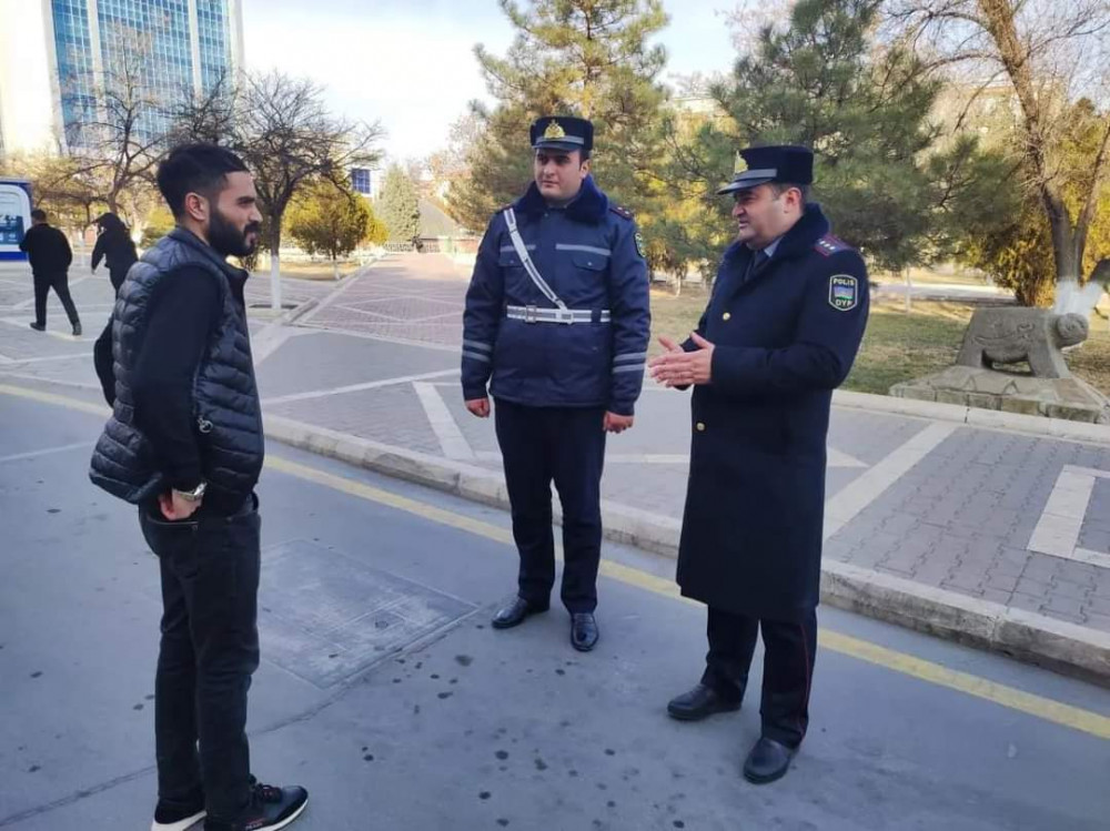 Naxçıvan polisi tərəfindən reydlər keçirilib<font color=red> - FOTOLAR</font>