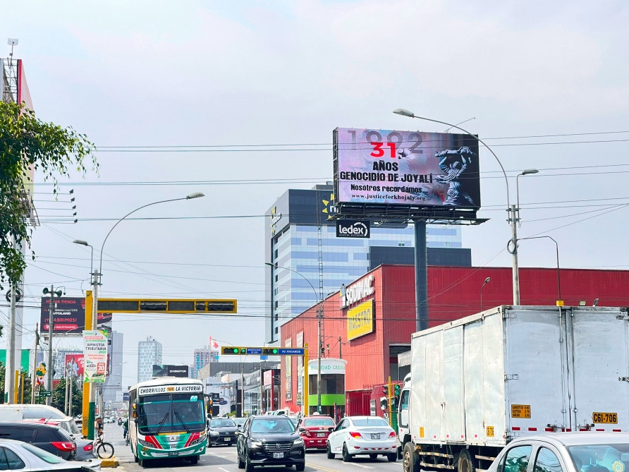 Kolumbiya və Peru paytaxtlarının mərkəzi küçələrində “Xocalıya ədalət!” çağırışı<font color=red> - FOTOLAR</font>