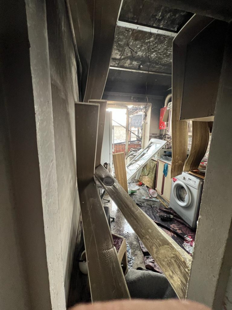 Şərurda yanğın olub<font color=red> - FOTOLAR</font>