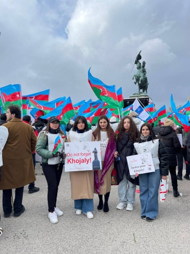 Xocalı soyqırımının ölkə xaricində tanıdılması istiqamətində silsilə tədbirlər təşkil olunub<font color=red> - FOTOLAR</font>
