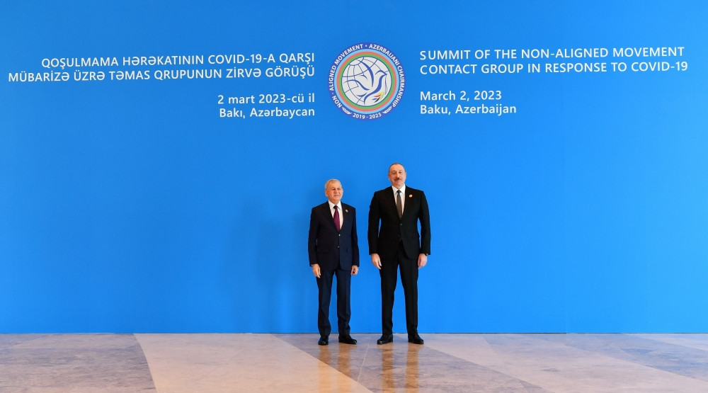 Bakıda Qoşulmama Hərəkatının COVID-19-a qarşı mübarizə üzrə Təmas Qrupunun Zirvə görüşü işə başlayıb<font color='red'> - YENİLƏNİB 4</font><font color=red> - FOTOLAR</font>