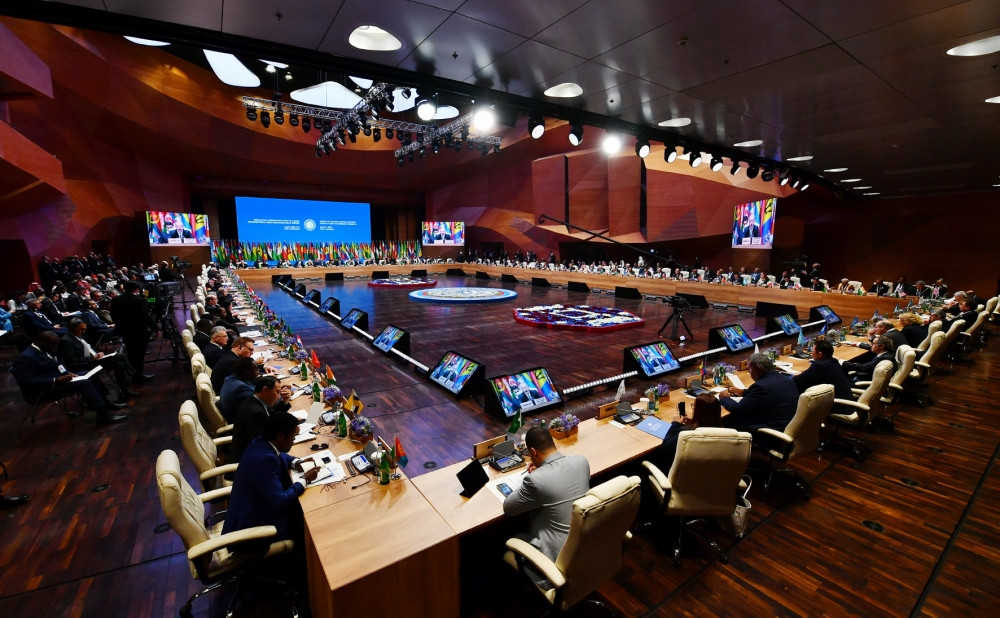 Bakıda Qoşulmama Hərəkatının COVID-19-a qarşı mübarizə üzrə Təmas Qrupunun Zirvə görüşü işə başlayıb<font color='red'> - YENİLƏNİB 4</font><font color=red> - FOTOLAR</font>