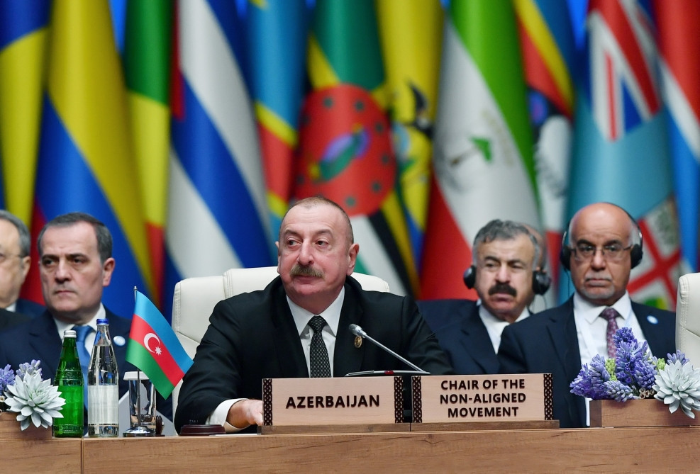 Bakıda Qoşulmama Hərəkatının COVID-19-a qarşı mübarizə üzrə Təmas Qrupunun Zirvə görüşü işə başlayıb<font color='red'> - YENİLƏNİB 4</font><font color=red> - FOTOLAR</font>