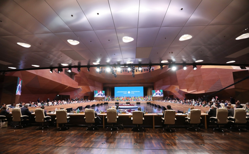 Bakıda Qoşulmama Hərəkatının COVID-19-a qarşı mübarizə üzrə Təmas Qrupunun Zirvə görüşü işə başlayıb<font color='red'> - YENİLƏNİB 4</font><font color=red> - FOTOLAR</font>