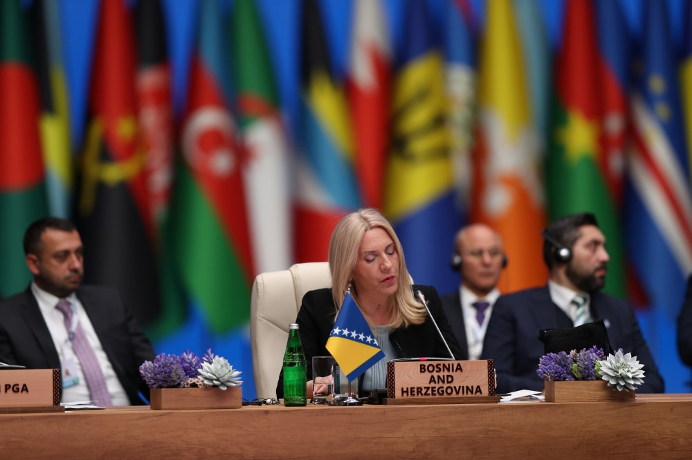 Bakıda Qoşulmama Hərəkatının COVID-19-a qarşı mübarizə üzrə Təmas Qrupunun Zirvə görüşü işə başlayıb<font color='red'> - YENİLƏNİB 4</font><font color=red> - FOTOLAR</font>