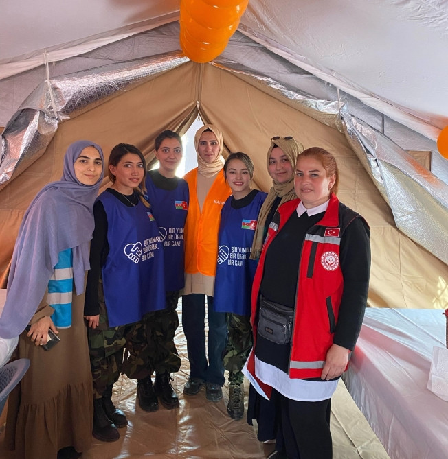 Selçuk Bayraktar Kahramanmaraşda gənclərimizin fəaliyyət göstərəcəyi qadın dəstək mərkəzinin açılışında iştirak edib<font color=red> - FOTOLAR</font>