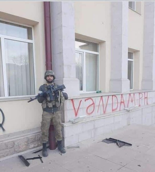 Şəhid baş leytenant Şəhriyar Əlibəyli Vətən müharibəsinin iştirakçısı olub<font color=red> - FOTOLAR</font>