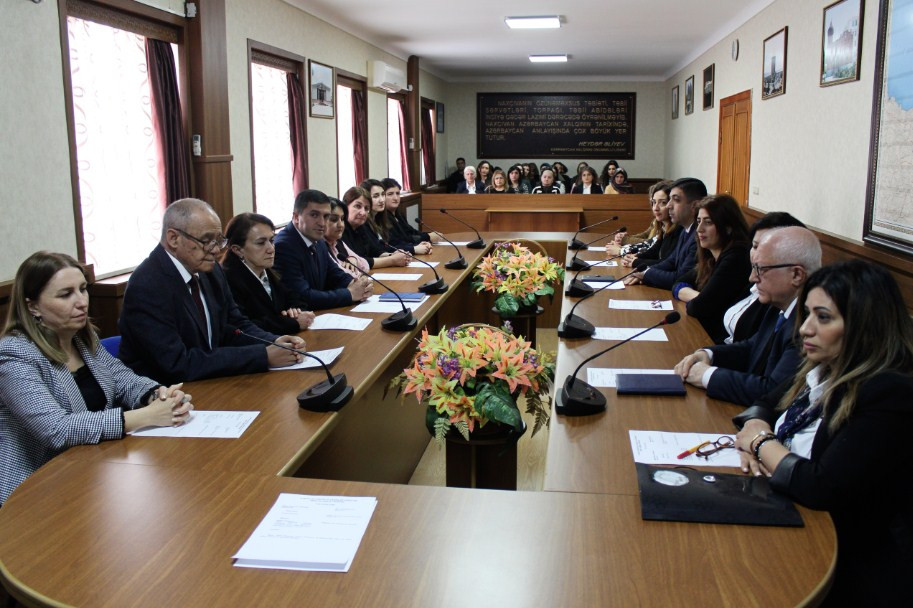 AMEA Naxçıvan Bölməsində Beynəlxalq Qadınlar Günü qeyd olunub<font color=red> - FOTOLAR</font>