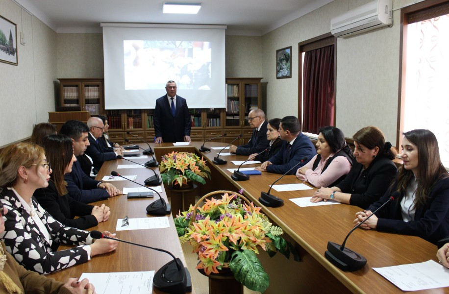 AMEA Naxçıvan Bölməsində Beynəlxalq Qadınlar Günü qeyd olunub<font color=red> - FOTOLAR</font>