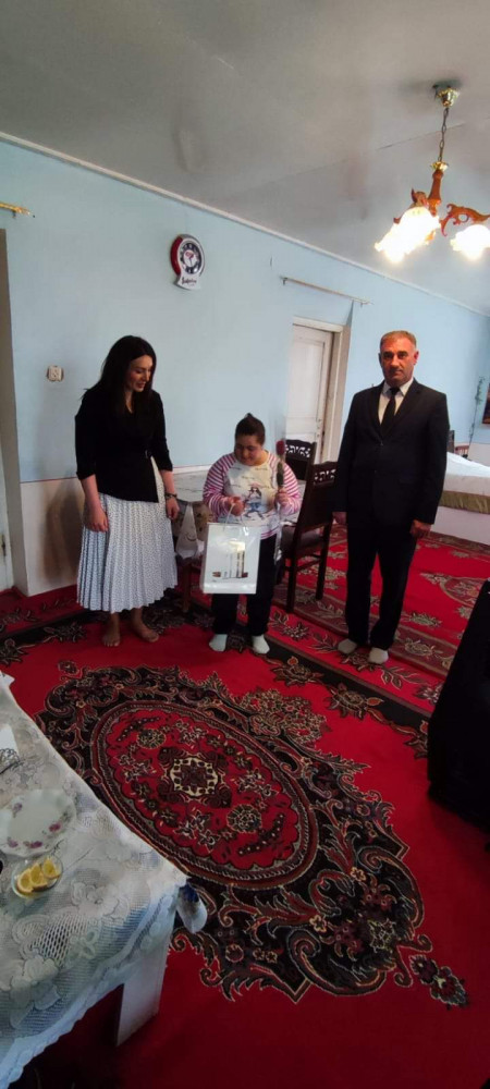 Naxçıvanda məhdud fiziki imkanlı qadınlarla bayram görüşləri keçirilib<font color=red> - FOTOLAR</font>