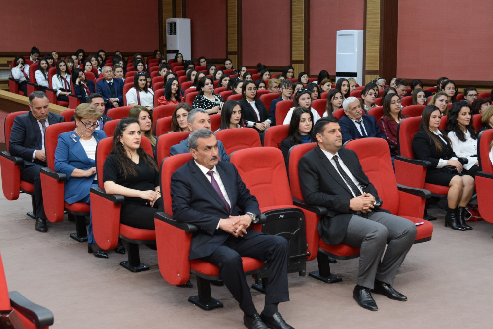 Ali təhsil müəssisələrində Beynəlxalq Qadınlar Günü qeyd edilib<font color=red> - FOTOLAR</font>