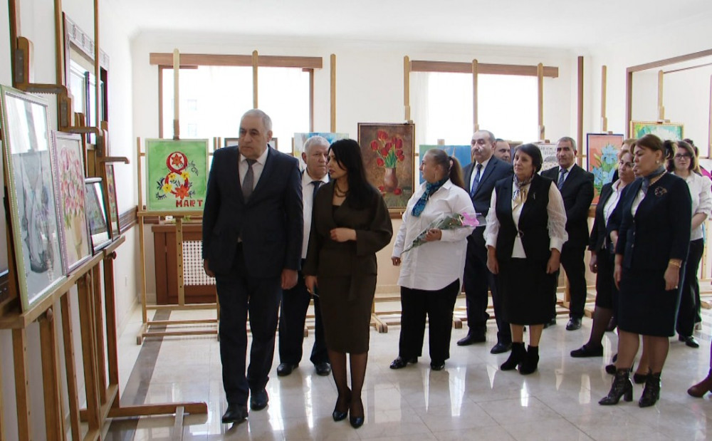 Ali təhsil müəssisələrində Beynəlxalq Qadınlar Günü qeyd edilib<font color=red> - FOTOLAR</font>