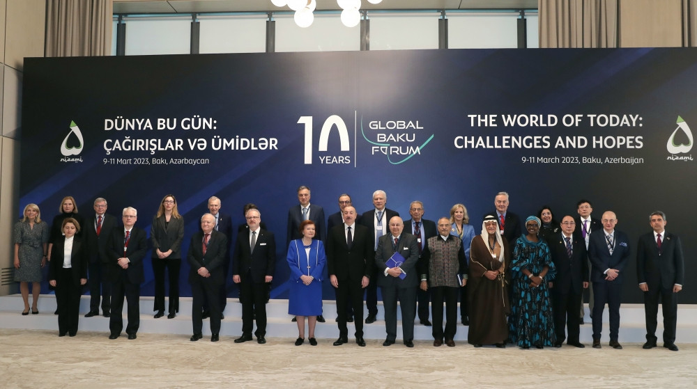 Prezident İlham Əliyev “Dünya bu gün: Çağırışlar və ümidlər” mövzusunda X Qlobal Bakı Forumunun açılış mərasimində iştirak edib<font color='red'> - YENİLƏNİB</font><font color=red> - FOTOLAR</font>