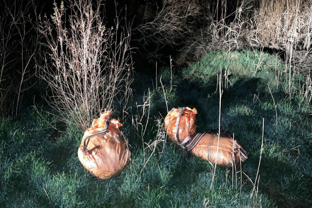 İrandan Azərbaycana 61 kq narkotik keçirilməsinin qarşısı alınıb<font color=red> - FOTOLAR</font>