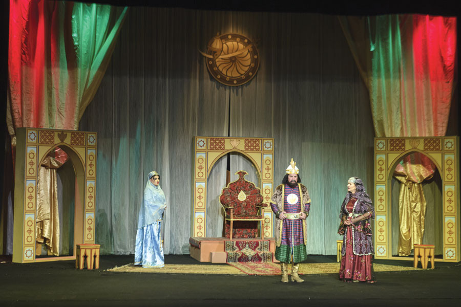 Naxçıvanda Milli Teatrın yaradılmasının 150 illiyi qeyd olunub<font color=red> - FOTOLAR</font>