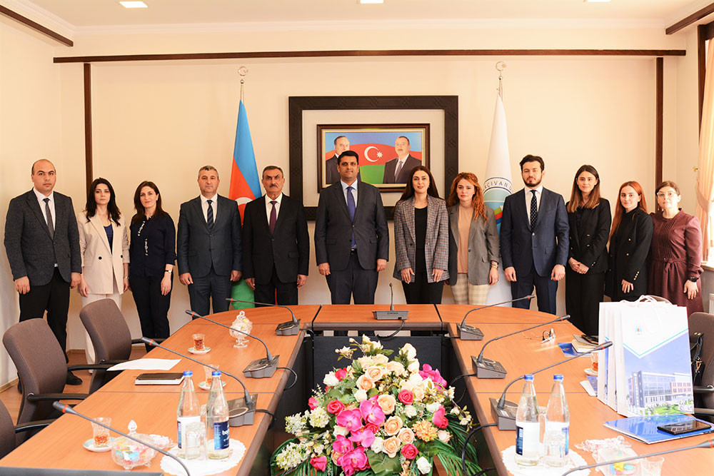 SOCAR-ın nümayəndə heyəti NDU-da olub<font color=red> - FOTOLAR</font>