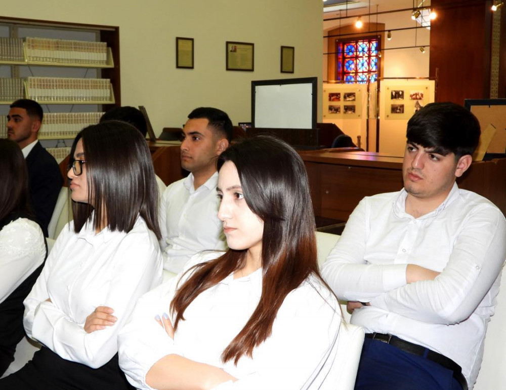 Heydər Əliyev Muzeyində açıq dərs keçirilib<font color=red> - FOTOLAR</font>