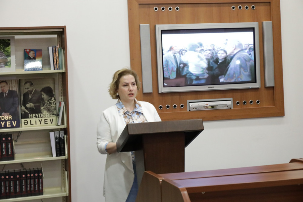 Naxçıvanda “Heydər Əliyev və Azərbaycan mədəniyyəti” mövzusunda tədbir keçirilib<font color=red> - FOTOLAR</font>