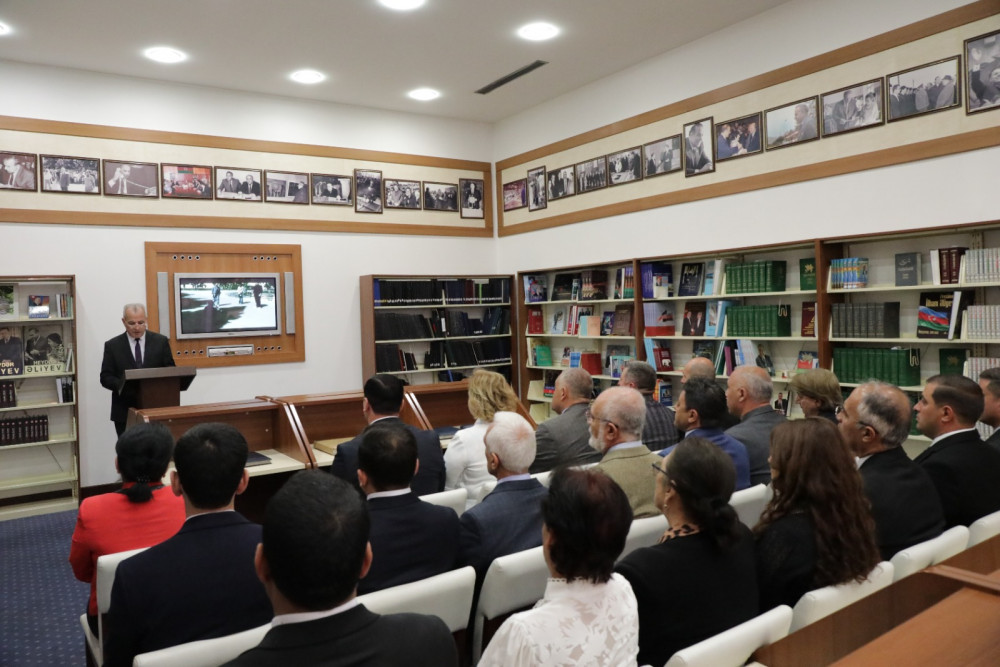 Naxçıvanda “Heydər Əliyev və Azərbaycan mədəniyyəti” mövzusunda tədbir keçirilib<font color=red> - FOTOLAR</font>