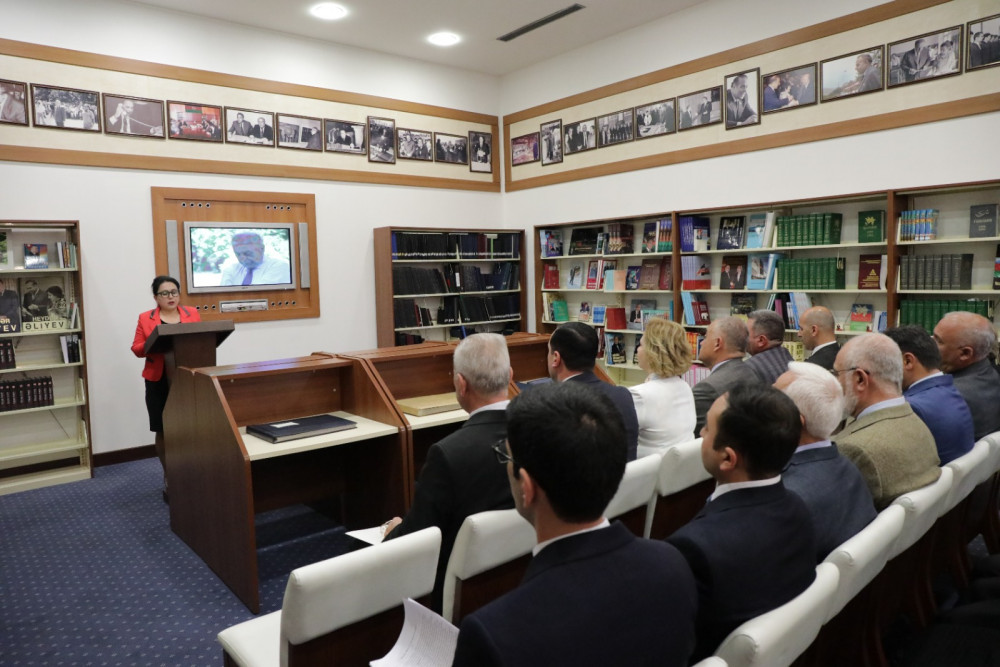 Naxçıvanda “Heydər Əliyev və Azərbaycan mədəniyyəti” mövzusunda tədbir keçirilib<font color=red> - FOTOLAR</font>