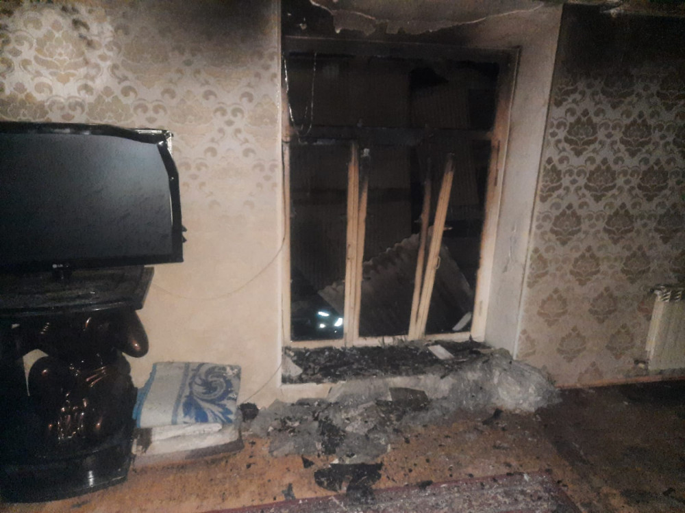 Naxçıvan şəhərində və Ordubad rayonunda baş verən yanğın söndürülüb<font color=red> - FOTOLAR</font>